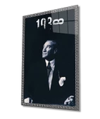 Atatürk Dekoratif ve Modern Cam Tablo - 1
