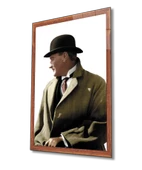Atatürk Dekoratif ve Modern Cam Tablo - 1