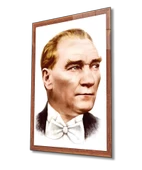 Atatürk Dekoratif ve Modern Cam Tablo - 1