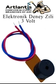 Elektronik Deney Zili 3 Adet Deney Proje Tasarım Zili 3 Volt Alarm Sinyal Zili Haparlör Mini Zil - 2