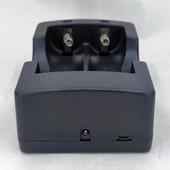 Hedyex 26650 Şarj Aleti 2Li 18650-26650 Fener Pilleri İçin Şarj Cihazı - 2