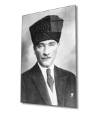 Atatürk Dekoratif ve Modern Cam Tablo - 1