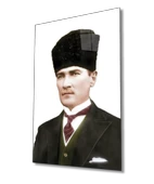 Atatürk Dekoratif ve Modern Cam Tablo - 1