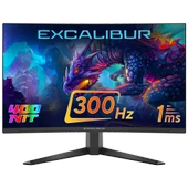 Casper Excalibur E27FVC-E 27" 300HZ 1MS 400NIT Fast VA Curved HDR10 Oyuncu Monitörü - 1