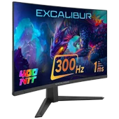 Casper Excalibur E27FVC-E 27" 300HZ 1MS 400NIT Fast VA Curved HDR10 Oyuncu Monitörü - 3