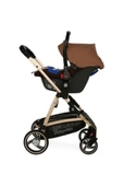 Yoyko City Seyahat Sistem Bebek Arabası 3 in 1 Kahve Rose - 2