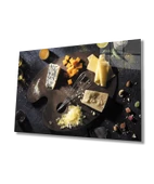 Peynir Tabağı Mutfak Dekoratif ve Modern Cam Tablo Cheese Plate Kitchen - 1