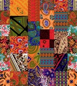 Rengarenk Motif Çizim Desenli Duvar Kağıdı - 7
