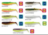 Savage Gear Cannibal Shad 10cm 9gr Sahte Balık  Purple Glitter Bomb thumbnail 2