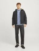 JACK JONES Erkek Rüzgar Geçirmez Çift Taraflı Mont 12259367 - 7
