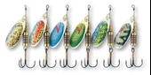 Dam Nature 3D Spinner #2 4gr Kaşık  Rainbow Trout - 1