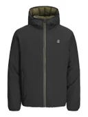 JACK JONES Erkek Rüzgar Geçirmez Çift Taraflı Mont 12259367 - 1