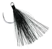 BKK Lone Diablo BT- Black Bucktail Olta İğnesi  2/0 - 2