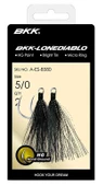 BKK Lone Diablo BT- Black Bucktail Olta İğnesi  2/0 - 1