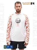 Fujin Pro Angler S24 Hooded Lambuka Somon  Large (L) - 1