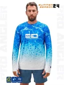 Fujin Pro Angler S24 T-Shirt Blue Ocean  Medium (M) - 1