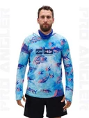 Fujin Pro Angler S24 Buff&Hoodie Echo Fish XLarge (XL) - 2