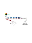 Fujin Metal Cast 20gr Light Jig Metal Yem  MT20 Gold Pink Zebra Glow thumbnail 3