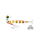 Fujin Metal Cast 20gr Light Jig Metal Yem  MT20 Gold Pink Zebra Glow thumbnail 1