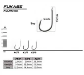 Fujin Fukase Düz Olta Kancası  #3/0 - 2