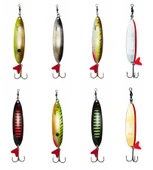 Dam Effzett Standard Spoon Slim 8 cm 24 gr Sinking Kaşık  Fluo Green/Black UV - 1