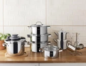 Emsan Asterion 17 Parça Çelik Çeyiz Seti - 1