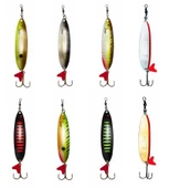 Dam Effzett Standard Spoon Slim 6.5 cm 16 gr Sinking Kaşık  Fire Tiger UV thumbnail 1