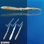 Nomura Double Taıl Worm 14cm 11.5g 6 Adet Sahte Balık  024 - 1