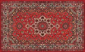 3 Boyutlu Kırmızı Halı Desenli Duvar Kağıdı - 7
