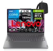 Lenovo Thinkbook Thinkbook 16P G5 Irx İ9-14900HX 64GB Ddr5 1tb SSD RTX4060 8gb 16 Inç 3.2k (3200×2000) 165Hz Freedos Gaming Laptop 221N50024TR10+WEBLEGELSINÇANTA thumbnail 1
