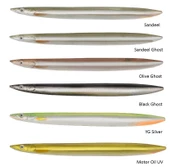 Savage gear B-SG Line Thru Sandeel 150mm 27g Sahte Balık  03-Olive Ghost thumbnail 2