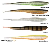 Savage gear Monster Slug 20 cm 30 gr F 3 Adet Sahte Balık  Pearl Silver - 2