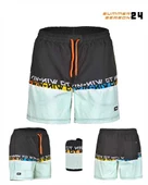 Fujin Pro Angler Short Mayo Anthracite Turquoise  XLarge (XL) - 1