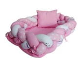 Babynest Bebek Yatağı, Alt Açma Minderi, Bebek Oyun Minderi 80 x 52cm - 1