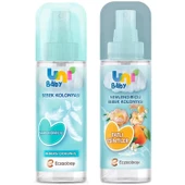 Uni Baby Tatlı Esintiler Kolonyası 150 ml + Uni Baby Bebeksi Dokunuş Kolonyası 150 ml - 1