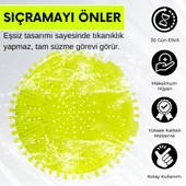 Mulpex Limon Kokulu Pisuvar Süzgeci - 5 Adet - Pisuvar, Küvet ve Lavabolar İçin 15x15 cm - 3