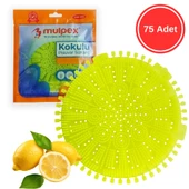 Mulpex Limon Kokulu Pisuvar Süzgeci - 75 Adet - Pisuvar, Küvet ve Lavabolar İçin 15x15 cm - 1