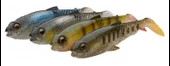Savage Gear Craft Cannibal Paddletail 10.5 cm 12 gr Clear Water Mix 4 Adet - 1