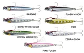 Savage gear 3D Jig Minnow 5 gr 4,6 cm Sahte Balık  Zebra Glow - 2