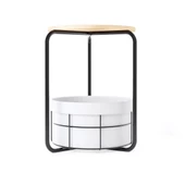 Eportatif Çantalı Orta Sehpa Yan Zigon Sehpa Çam 1557 - 6