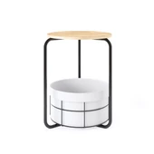 Eportatif Çantalı Orta Sehpa Yan Zigon Sehpa Çam 1557 - 5