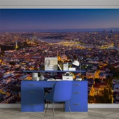 İstanbul Eminönü Kuş Bakışı Manzaralı Duvar Kağıdı thumbnail 4