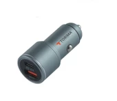 Torima 38W Çift USB ve Type-C QC 3.0 Araç Şarj Cihazı | 20W PD Hızlı Şarj - 1