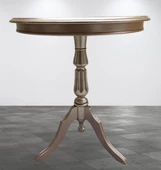 Fiskos Sehpa EKO 90501 Baba 3 Ayak 60CM Hareketli MDF Tabla Parlak Gold El Yapm thumbnail 9