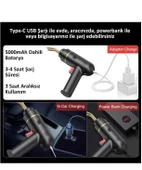 200 Watt 600 Adet Tel 5000 Mah Batarya Desteği Kablosuz Şarjlı Tampon Plastik Parça Tamir Kaynak Makinesi - 5