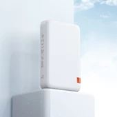 Mcdodo MC-5100 10000mAh 20w Magsafe Kablosuz Powerbank - Beyaz - 1