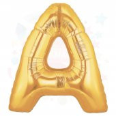 Nedi Balon Folyo 40 Harf Altın A 02125 - 1