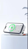 Mcdodo MC-5100 10000mAh 20w Magsafe Kablosuz Powerbank - Beyaz - 2