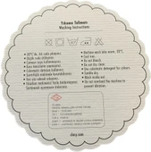 Clasy %100 Pamuk Ranforce Tek kişilik Çift Taraflı Yorgan Koyu Kahve-Çağla Yeşili - 5