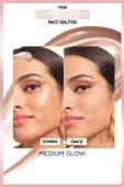 L'Oreal Paris Glotion All-in-one Doğal Işıltı 903 - Medium Glow 40 ml  Highlighter, Likit Aydınlatıcı - 6